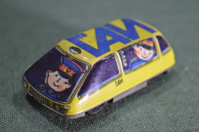 Детская игрушка машинка "ГАИ", жесть, СССР.
