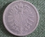 1 марка, серебро. 1874 год, A (Берлинский монетный двор), Германская Империя. 