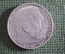 2 рейхсмарки (немецкие марки), серебро. 1939 год, A (берлинский монетный двор), Третий Рейх, Германи