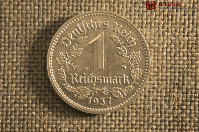 1 рейхсмарка 1937 года, А,  Германия