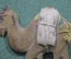 Старинная деревянная елочная игрушка "Верблюд", артельная,1920-е годы, 2 штуки одним лотом
