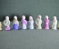 Фарфоровые статуэтки "9 старцев мудрецов". Клеймо в тесте. Старый Китай, 1950-е годы.