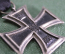 Железный крест 2 класса образца 1914 года. ЖК 2, ПМВ. Германия. Оригинал, клеймо.