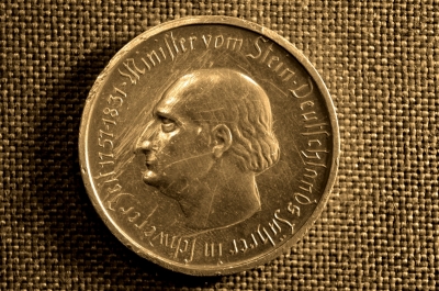 50000000 (Пятьдесят миллионов) марок, Германия (провинция Вестфалия), малый размер, 1923 г. #3