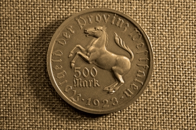 500 марок, Германия (провинция Вестфалия), 1923 г. #1