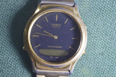Часы наручные "Касио, Casio". Кварцевые, водозащищенные. 