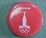 Знак значок "Олимпиада 1980 Москва". Норма Norma.  СССР.