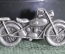 Знак значок "Мотоцикл мотоспорт". Фестиваль 1957 года. Серебро 875 проба. СССР.