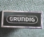Знак, значок "Грюндиг". Grundig. 