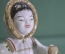  Фигурка фарфоровая, статуэтка «Девочка Якутка с севрюгой». Фарфор ЛФЗ, высший сорт 1950 -е Дефект. 