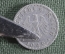 Монета 10 рейхспфеннигов, пфеннигов 1940 года. Буква А. Рейх. Reichspfennig, Deutsches Reich.