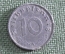 Монета 10 пфеннигов, пфеннингов 1941 года. Цинк, Буква A. Рейх, Германия. Deutsches Reich. 