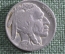 Монета 5 центов 1929 года, США. Буква F. Бизон, индеец. United Stanes of America.