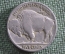 Монета 5 центов 1929 года, США. Буква F. Бизон, индеец. United Stanes of America.