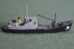 Корабль модель "W. Korte". Wiking Modelle. DRGM. Рейх. Германия.