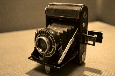Фотоаппарат Gaica 1940 года, Япония. Объектив Gaica Anastigmat 7.5cm f / 4.5. Редкий.