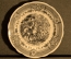 Фарфоровая тарелка на тему «Наполеон Бонапарт». Мануфактура Sarreguemines, Франция.