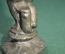 Оловянная статуэтка "Мальчик с корзиной на голове"