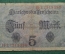 5 марок, (Darlehnskassenschein) . Германия, 1917 года