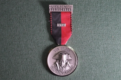Медаль "Von Erlach Grauholzschiessen", Швейцария, 1976г.