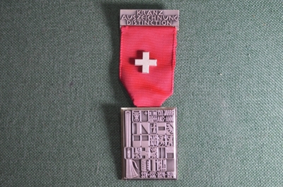 Медаль "Kranz Auszeichnung Distinction" SSV+SSC, Швейцария, 1824-1974гг.