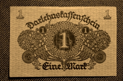 Банкнота 1 Марка 1920 год, Веймарская республика