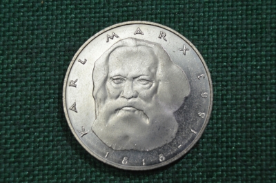 5 марок 1983 Германия, ФРГ, "100 лет смерти Маркс"
