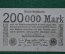 200000 (Двести тысяч) марок, Reichsbank, Веймарская республика, Германия, 1923 год.