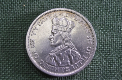 10 лит 1936, Литва, серебро