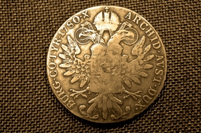 1 Талер 1780, Австрия, Мария Терезия, посмертный, рестрайк