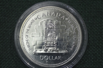 1 доллар 1977, Канада, "25 лет коронации Елизаветы II", серебро