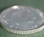 Одна унция серебра (one troy ounce). Великобритания, 2 Фунта. 2003 год. Монета на удачу.