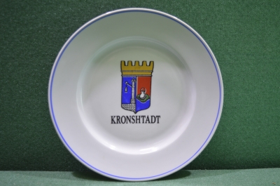 Памятная настенная тарелка "Kronstadt-Кронштадт"
