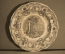 Фарфоровая тарелка "Acropolis", "Акрополь". Англия. 19 век.