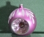 Елочная игрушка шар - фонарь , большой, СССР, 1960-1970-е годы