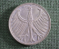 5 марок 1969 года, серебро. Буква J (Гамбург). ФРГ (Германия)