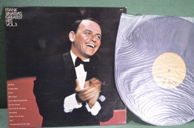Винил, 1 lp. Фрэнк Синатра, величайшие хиты, том 3. Frank Sinatra. Reprise Records, 1972 г. Франция.