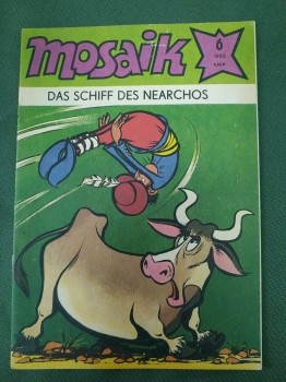 Комикс, серия комиксов "Mosaik". Выпуск № 6. 1985 год. ГДР. Германия. 