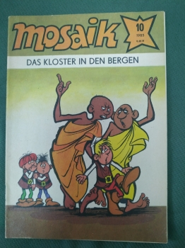 Комикс, серия комиксов "Mosaik". Выпуск № 10. 1985 год. ГДР. Германия. 