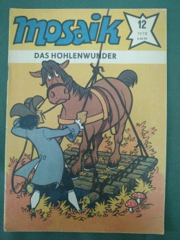 Комикс, серия комиксов "Мозаик", "Mosaik". Выпуск № 12. 1978 год. ГДР. Германия.  
