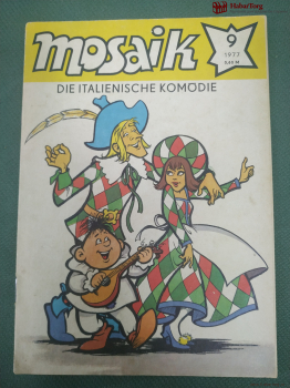 Комикс, серия комиксов "Мозаик", "Mosaik". Выпуск № 9. 1977 год. ГДР. Германия.  