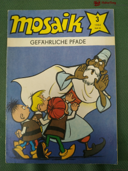 Комикс, серия комиксов "Mosaik". Выпуск № 3. 1982 год. ГДР. Германия. 