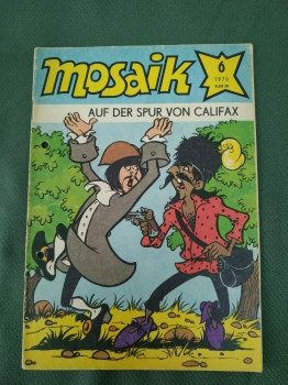  Комикс, серия комиксов "Мозаик", "Mosaik". Выпуск № 6. 1979 год. ГДР. Германия.