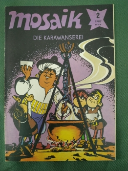 Комикс, серия комиксов "Мозаик", "Mosaik". Выпуск № 2. 1982 год. ГДР. Германия.