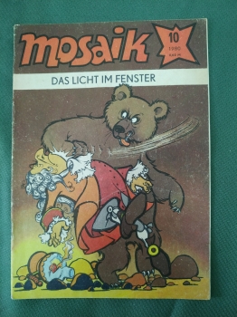 Комикс, серия комиксов "Мозаик", "Mosaik". Выпуск № 10. 1980 год. ГДР. Германия.
