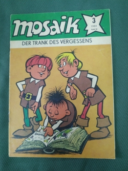 Комикс, серия комиксов "Мозаик", "Mosaik". Выпуск № 3. 1981 год. ГДР. Германия.
