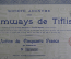 Трамваи Тифлиса (Tramways De Tiflis). Акция на 50 франков, с купонами. Тифлис (Тбилиси), 1901 год.