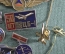 Подборка значков "Авиация, самолеты" (17 значков). 