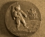 Настольная памятная медаль. Н. Армстронг-первый человек на Луне. Космонавт, Амкос. ММД.