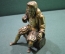 Кабинетная скульптура «Средневековый аристократ». Западная Европа,  латунь, 1880-е гг. 